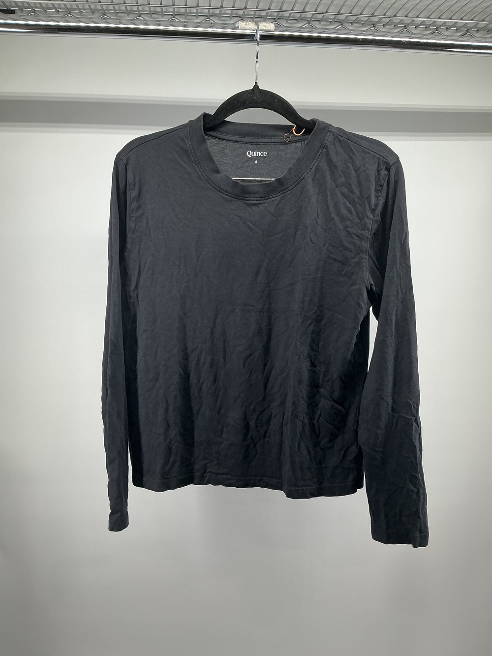 Cotton Modal Relaxed Long Sleeve T-Shirt